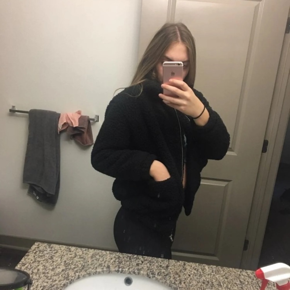 faux fur jacket